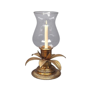 Elegant Glass Gold Finished Handmade <b>Hurricanes</b> With Gold Finishing Design Table Decor Centerpiece Handmade Royal Designer - Product Image 2