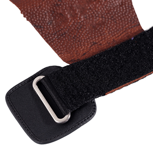Customized Heavy Duty Cross-Fit <b>Hand</b> Grip Neoprene Padded Cowhide Leather Palm Guard Non-Slip <b>Hand</b> Grips Hook Loop Advanced - Product Image 5