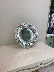 Assiette de présentation décorative de luxe en métal pour la décoration de table de mariage et de banquet - Product Image 6