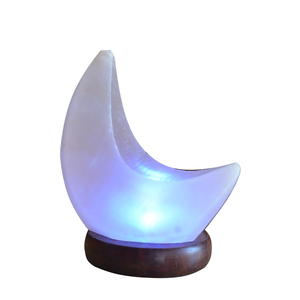 2025 New Arrival Himalayan Crystal Pink Moon <b>Salt</b> Lamp Love Style Eco-Friendly Wholesale OEM Service Carved Technique - Product Image 1