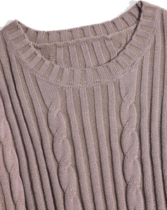 <b>Men</b> Mock Neck Knit Sweater Soft Fine Rib <b>Long</b> Sleeve Pullover Regular Fit Casual Winter Wear Wholesale Custom Clothing - Product Image 3