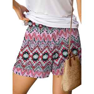 Shorts de Baño de Secado Rápido para Mujer al por Mayor, Shorts Térmicos con Estampado Completo por Sublimación, Shorts Deportivos de Playa con Estampado Personalizado, Trajes de Baño OEM - Product Image 5