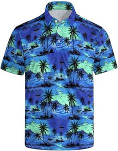 Chemise décontractée à manches courtes respirante pour homme, style original, idéale pour les fêtes et la plage - Product Image 2