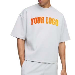 Conjunto Deportivo de Dos Piezas para Hombre 2026, Logotipo Personalizado, Corte Regular, Material 100% Algodón, Ropa Casual Transpirable - Product Image 5