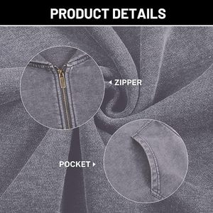 Men's Oversized Lavender Purple Oversized Full Zip Up Hoodie Soft <b>Fleece</b> <b>Lined</b> Long Sleeve Baggy Hooded <b>Sweatshirt</b> Jacket - Product Image 4
