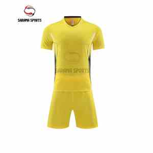 Uniforme de Fútbol Sublimado Personalizado y Transpirable, Nuevo Uniforme de Entrenamiento de Fútbol Personalizado, Camiseta de Fútbol de Manga Corta Estampada - Product Image 1