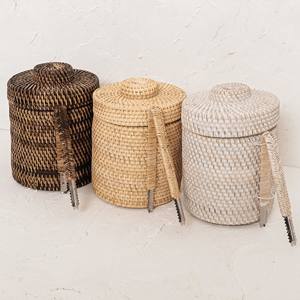 Nevera portátil de ratán, diseño novedoso, cajas enfriadoras hechas a mano, cesta enfriadora de botellas con tapa - Product Image 6