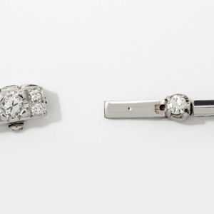 สร้อยคอทองคำแท้ 14K ดีไซน์หรูหรา ประดับเพชรแล็บโกรว์ 10 กะรัต FG VVS รูปทรงเรเดียนท์คัท รับรองโดย IGI สองแถว เหมาะสำหรับงานแต่งงานและงานพรมแดง - Product Image 6