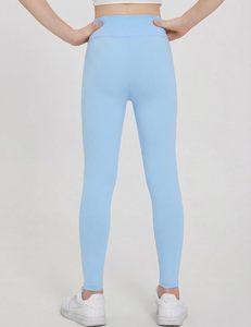 Soft Comfort Knitted Washed Spandex/Polyester Kids Full-Length Leggings <b>Waterproof</b> Breathable Quick Dry Elastic Waist Sweet - Product Image 4