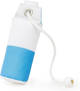 Dummy de Tela Oxford para Entrenamiento de Perros al Aire Libre, Color Verde Azulado con Asa de Cuerda – Equipo de Práctica de Caza y Recuperación - Product Image 6