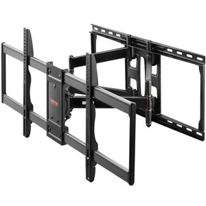 Supporto da Parete per TV con Regolazione Orizzontale e Inclinazione, Supporto TV a Movimento Completo per TV da 37-90 Pollici, 4 Supporti TV, Carrelli per TV - Product Image 1