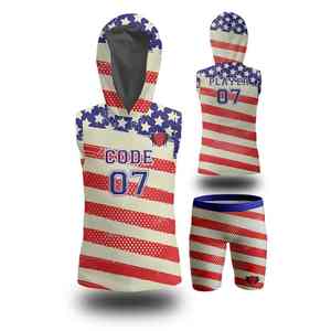 Uniforme Deportivo 7on7 para Hombre, Tecnología de Tejido Transpirable Moisture Channel, Secado Rápido, Ligero, 100% Poliéster, Logotipo Frontal - Product Image 6