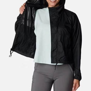Chaqueta Cortavientos de Diseño Personalizado OEM, Chaqueta Cortavientos Impermeable de Último Diseño Más Vendida, Ropa de Mujer, Chaquetas de Moda - Product Image 6