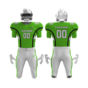 เสื้อฟุตบอลอเมริกันคุณภาพดีรุ่นใหม่ล่าสุด ชุดกีฬาฤดูร้อน ผ้าโพลีเอสเตอร์ผสมสแปนเด็กซ์ คุณภาพเยี่ยม - Product Image 3