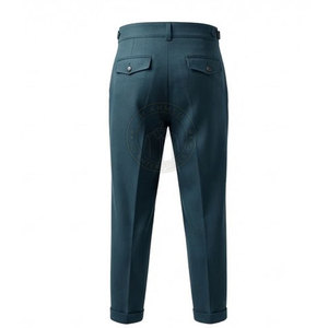 Pantalon de guerre allemand personnalisé, reproduction historique, design droit, en toile légère, coutures détaillées, coupe confortable - Product Image 2