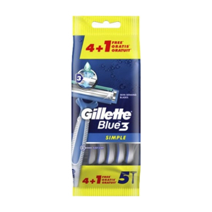Maquinilla de Afeitar Gillette Blue 3 para Hombre con Lubrastrip Mejorado para una Sensación de Piel Suave y un Rendimiento Superior en el Afeitado Diario - Product Image 2