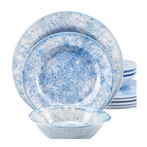 Ensemble d'assiettes en mélamine résistantes aux éclats pour une performance durable - Product Image 1