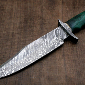 Couteau de chasse à lame fixe pour l'extérieur, en acier inoxydable durable, outil de survie et de camping, équipement de chasse professionnel, personnalisable OEM ODM - Product Image 3