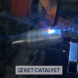 Convertidor catalítico automático de 2,5 pulgadas, 3 pulgadas, Universal, alto rendimiento de flujo, sustrato metálico de panal, catalizador de coche de tres vías, 200CPSI 300CPSI - Product Image 4