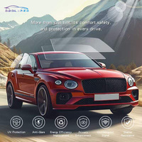 Film de protection pour vitres de voiture en céramique nano PET, auto-réparateur, changeant de couleur, épaisseur 2 mil, anti-UV, 1,52x30m, 35% VLT