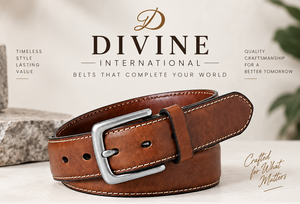 Cinturones de Cuero para Hombre al por Mayor para Compradores de Minoristas y Boutiques de Divine International - Product Image 5