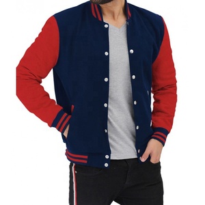<b>Top</b> Trending Hot Selling Custom Geometric Thick Stand Collar University Student Wool Baseball Varsity Jackets Many Colors - Product Image 1