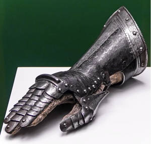 Guantelete Metálico Imperial, Armadura Medieval para Manos, Guantes de Protección Premium para Recreaciones Históricas y Cosplay - Product Image 6