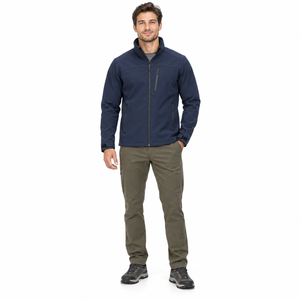 Chaqueta Softshell para Hombre, Resistente al Viento y a la Lluvia, para Senderismo y Trekking, con Servicio de Logotipo Personalizado - Product Image 1