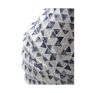 Elegant Mother of Pearl Mosaic Decorative <b>Table</b> Vase Handmade Shell Craft for Hotel Lobby Wedding and Home Display - Product Image 2