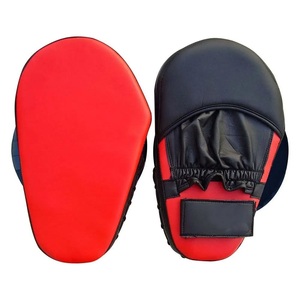 Mitaines de boxe Focus Équipement d'entraînement Muay Thai Focus Pads Incurvées Punch Mitts en cuir de vache Focus Pads - Product Image 3