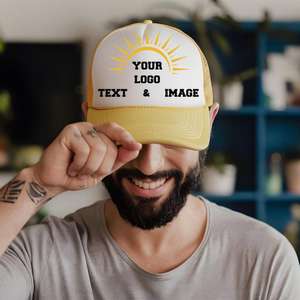 Casquettes de luxe en coton pour hommes, 7 panneaux, broderie camouflage, logo personnalisé, haute qualité - Product Image 2