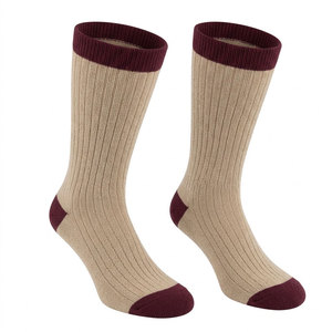 Chaussettes de sport athlétiques sur mesure à prix d'usine, design à revers fin, vente en gros à bas prix, pour usage décontracté, haute qualité, hauteur genou - Product Image 1