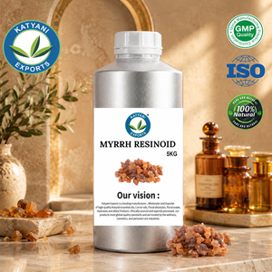 Résine de Myrrhe Commiphora Myrrha, Résine Botanique Derivée de Myrrhe, Matière Aromatique, Formulation de Parfum Naturel - Katyani Exports - Product Image 4