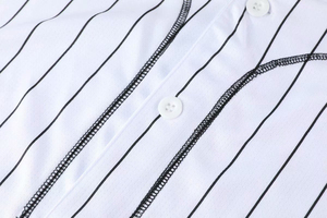 Nouveau maillot de baseball tendance à séchage rapide 100% polyester respirant, design personnalisé, anti-bactérien, imprimé par sublimation, manches courtes - Product Image 2