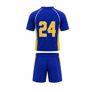Uniforme de lacrosse sur mesure avec impression numérique entièrement sublimée, prix bas, ensemble de maillots de lacrosse à manches courtes - Product Image 3
