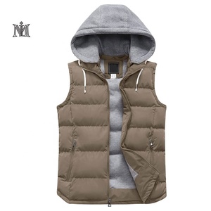 Chaquetas de burbujas sin mangas de diseño personalizado unisex, abrigo hinchado transpirable, chaleco, precio barato, 100% poliéster para invierno - Product Image 2