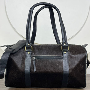 Nouveautés Sac de voyage en cuir de vache véritable de luxe personnalisé Sac de sport élégant Sac de sport pour la salle de sport Sac de week-end pour une nuit - Product Image 5