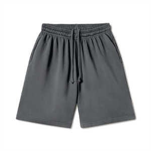 Shorts de survêtement amples et décontractés en molleton bouclette de qualité supérieure, les plus vendus, pour l'entraînement, la course et le quotidien, avec logo personnalisé - Product Image 1