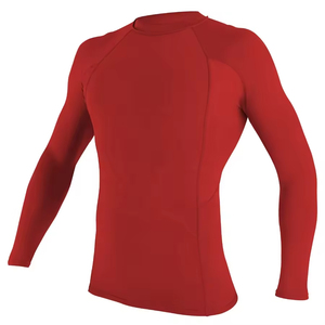 High Quality Custom Wholesale Sublimation <b>Men</b> <b>Compression</b> <b>Shirt</b> Rash Guard - Product Image 3