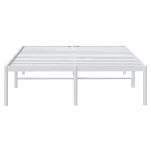 โครงเตียงเหล็กเคลือบสีขาวแบบเต็มตัว รูปทรงสี่เหลี่ยมผืนผ้า - Product Image 5