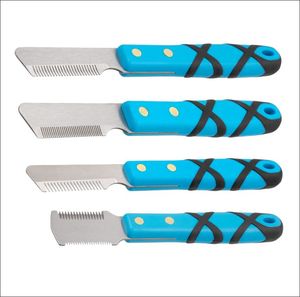 ชุดอุปกรณ์กรูมมิ่งสัตว์เลี้ยงมืออาชีพ 6 ชิ้น มีดกรูมมิ่งสุนัขพร้อมใบมีดสแตนเลสและด้ามไม้ - Product Image 6