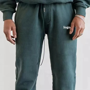 Custom Embroidery Sweat Suits Hoodie and Jogger Two Piece Set Sports <b>Tech</b> Fleece <b>Washed</b> Vintage Tracksuit for Men - Product Image 4