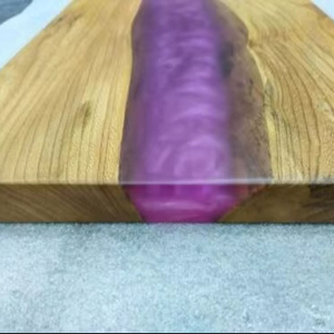 เขียงไม้เนื้อแข็งทำมือ เขียงหั่นอาหารสำหรับเตรียมอาหารในครัว เขียงไม้เนื้อแข็งทนทานสำหรับใช้ทำอาหารทุกวัน - Product Image 1