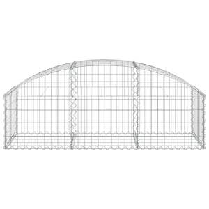 Cesta de Gabión Plateada Galvanizada con Incrustaciones Decorativas de Hierro para Cercas, Enrejados y Puertas - Categoría de Producto - Product Image 3