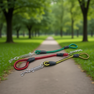 Yommy Pet <b>Leash</b> 80cm 1.8cm Spring Handle For <b>Dogs</b> - Product Image 3