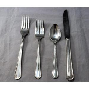 High Quality Stainless Steel 2 Piece Dessert Set Metal <b>Straw</b> Portable Travel Cutlery Set Manufacturer - Product Image 3