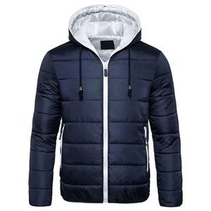 2026 Premium Quality New Fashion Wholesale Waterproof Knitted Warm Winter Men's Puffer <b>Jacket</b> Padded Coat Customized Made - Product Image 6