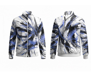 Fabricante de Chaquetas Personalizadas con Cierre Completo por Sublimación, Ropa Deportiva para Correr y Fitness, Cálida, Transpirable y de Secado Rápido |   Tallas Hombre Mujer Juvenil - Product Image 5