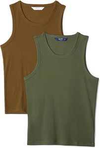 Débardeur uni col rond éco-responsable pour hommes, personnalisable, en coton, pour le sport, la gym et les loisirs, 120g, vente en gros, fabricant - Product Image 3