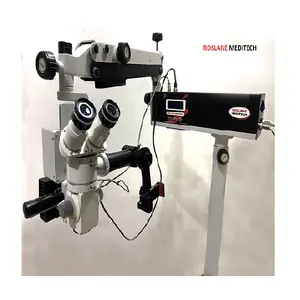 Microscope de neurochirurgie d'instruments optiques avec séparateur de faisceau Appareil photo numérique HDMI Microscope chirurgical d'exploitation portable